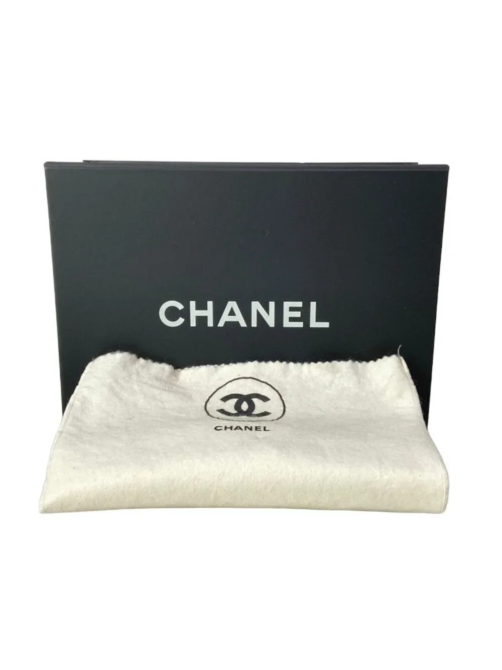 Chanel Shoulder Bag Double Flap Quilted Black Chain Gold Lambskin
